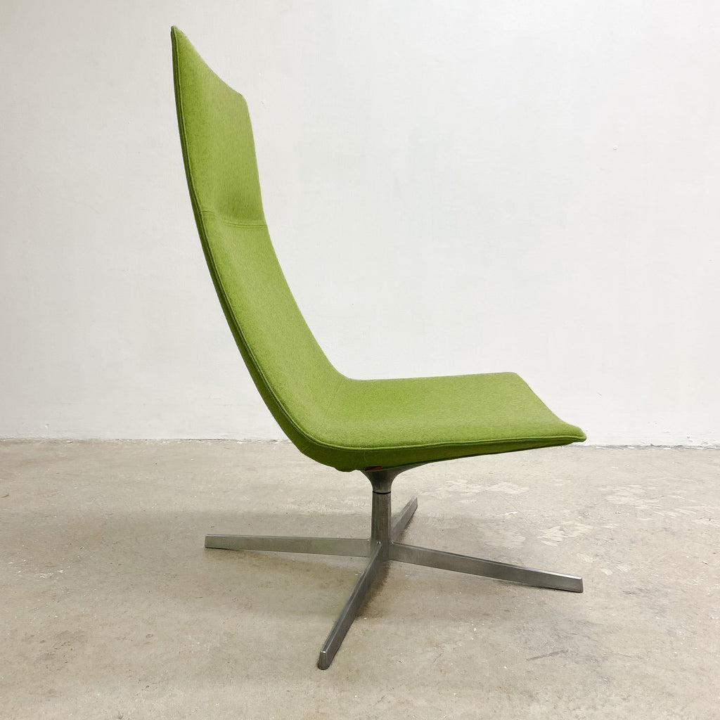 Mid Century Italian Arper Swivel Chair