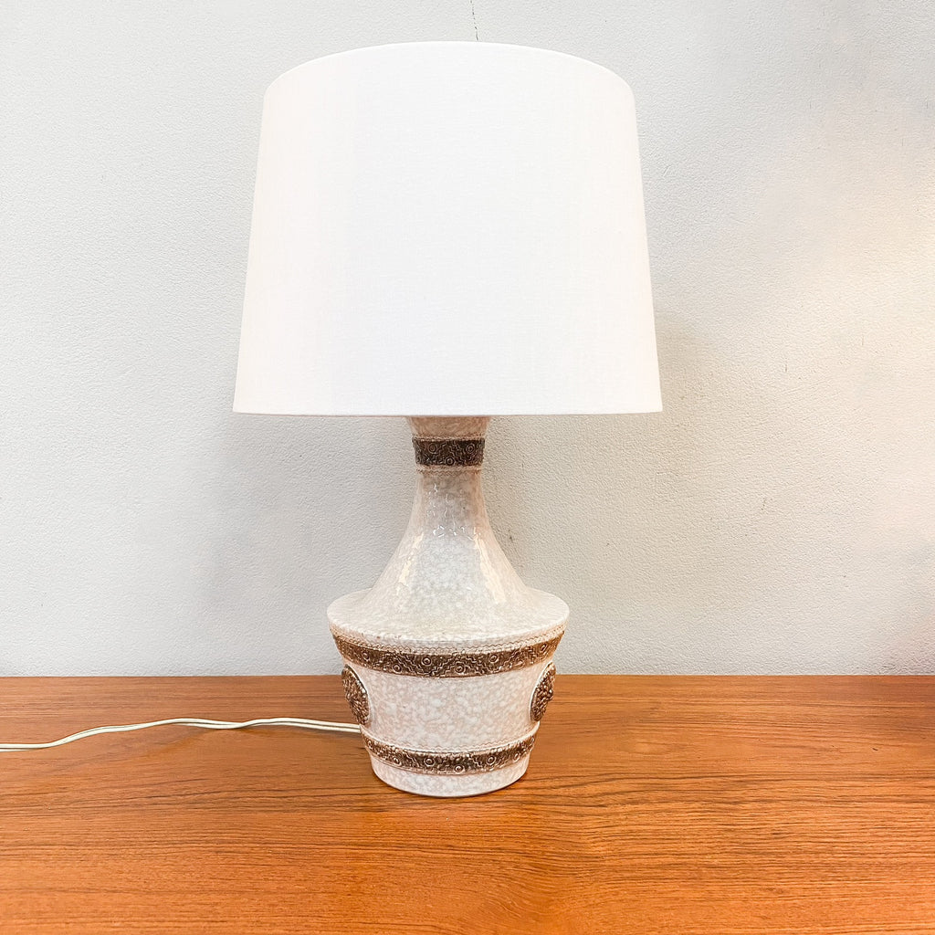Mid Century Ceramic Italian Table Lamp