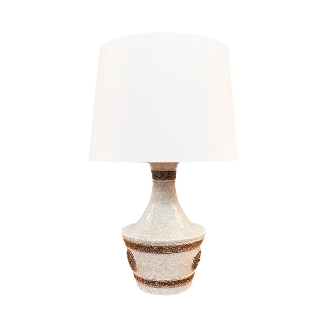 Mid Century Ceramic Italian Table Lamp