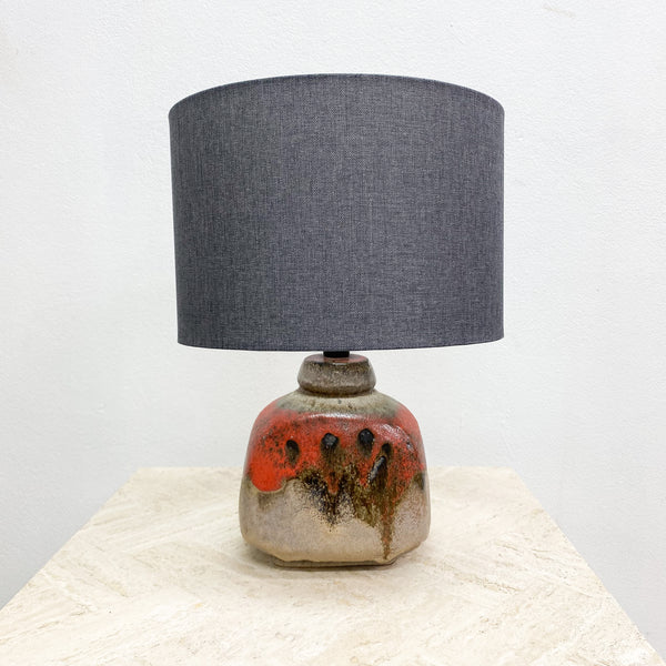 Mid Century Lava Glaze Lamp