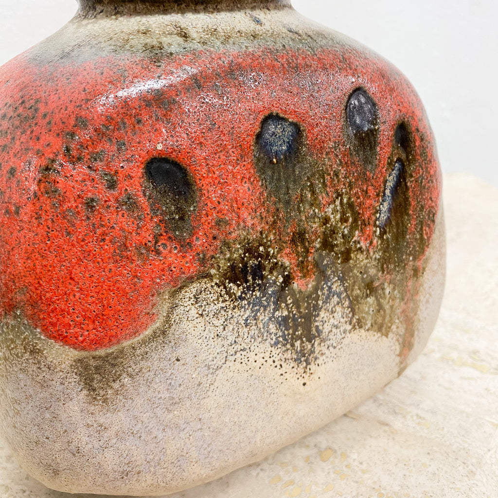 Mid Century Lava Glaze Lamp