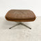 Mid Century Leather Footstool