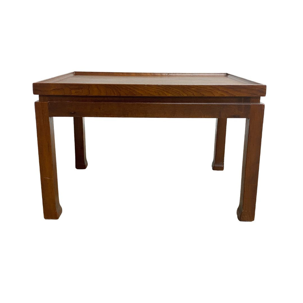 Mid Century Lip Edge Floating Top Coffee Table