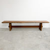 Mid Century Live Edge Jeremy Griffith Bench Seat Australian Rosewood