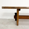 Mid Century Live Edge Jeremy Griffith Bench Seat Australian Rosewood