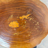 Mid Century Live Edge Slab Side Table With Tapered Legs - Fiji Islands
