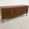 Mid Century Avalon Sideboard With Geometric Panel Doors