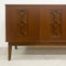 Mid Century Avalon Sideboard With Geometric Panel Doors