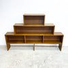 Mid Century Modern Tiered Wooden Shelves