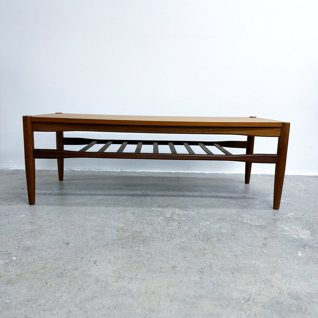 Mid Century Modern ‘Flip Top’ Teak Coffee Table