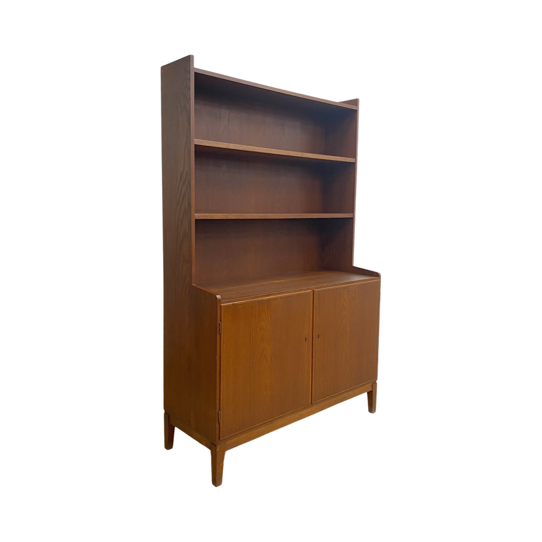 Mid Century Danish Oak Bookshelf The Design Ark