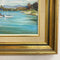 Mid Century Oil On Canvas Boatshed At Forster By Pat Browning