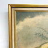 Mid Century Painting Watercolour on card