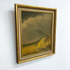 Mid Century Painting Watercolour on card