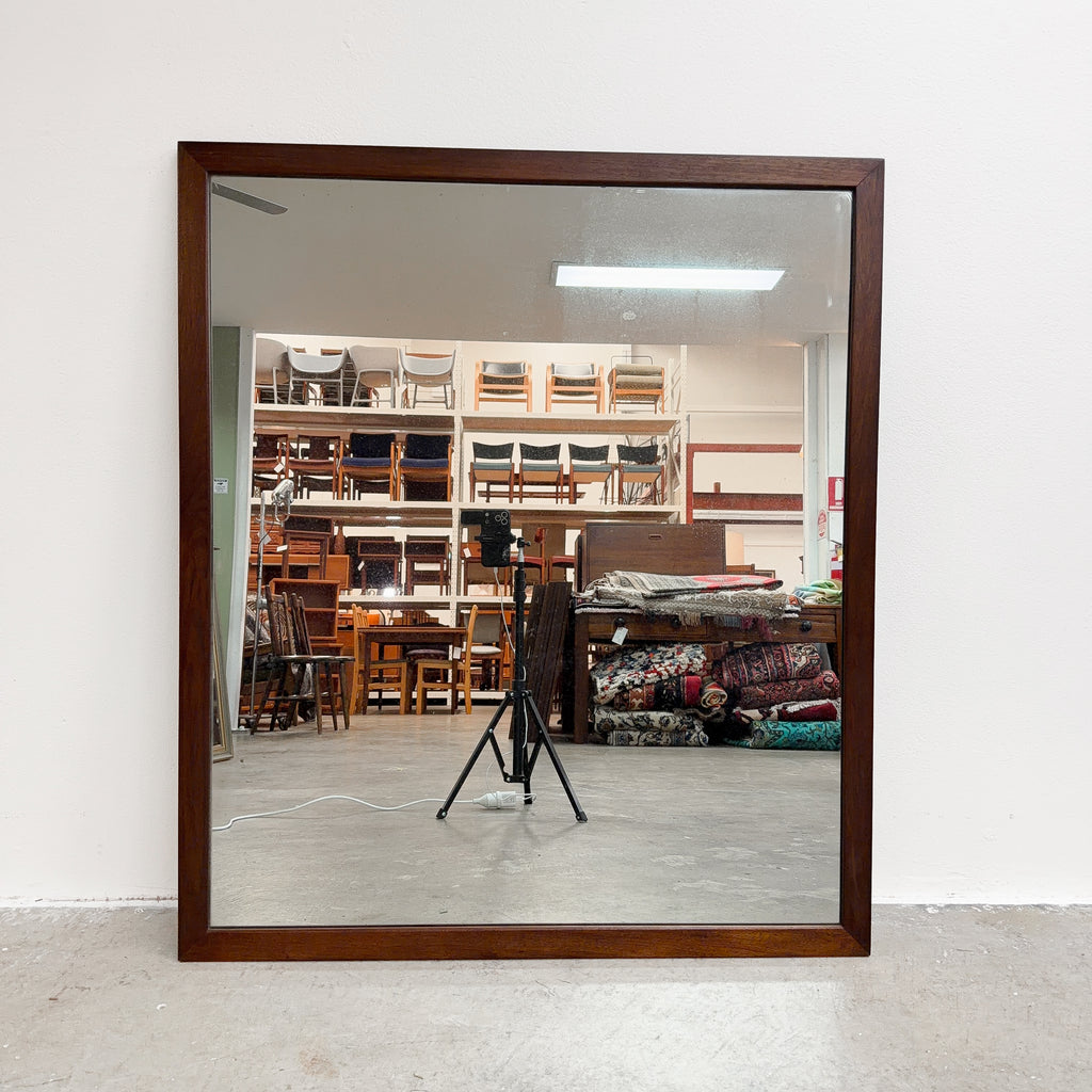 Mid Century Parker Blackwood Framed Wall Mirror