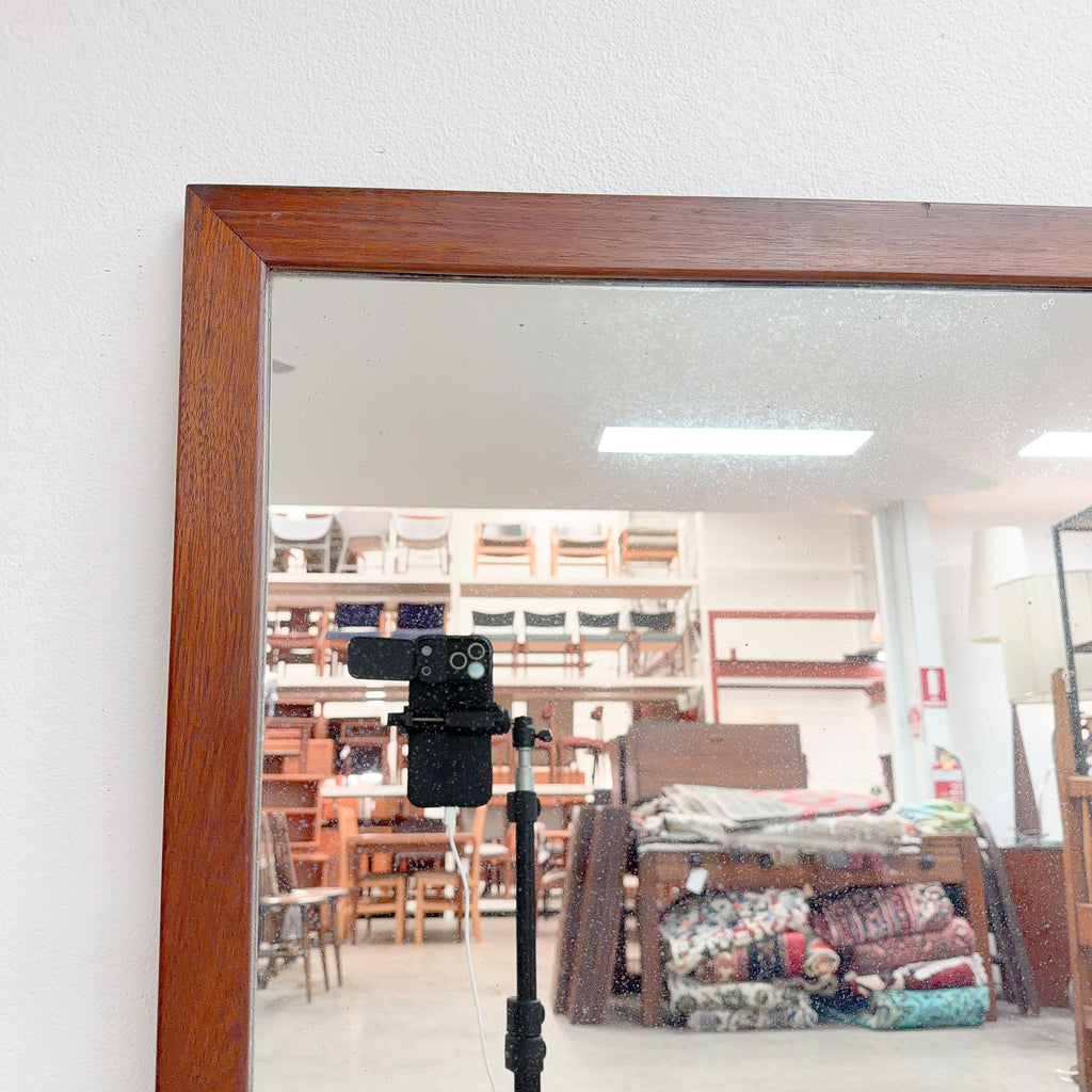 Mid Century Parker Blackwood Framed Wall Mirror