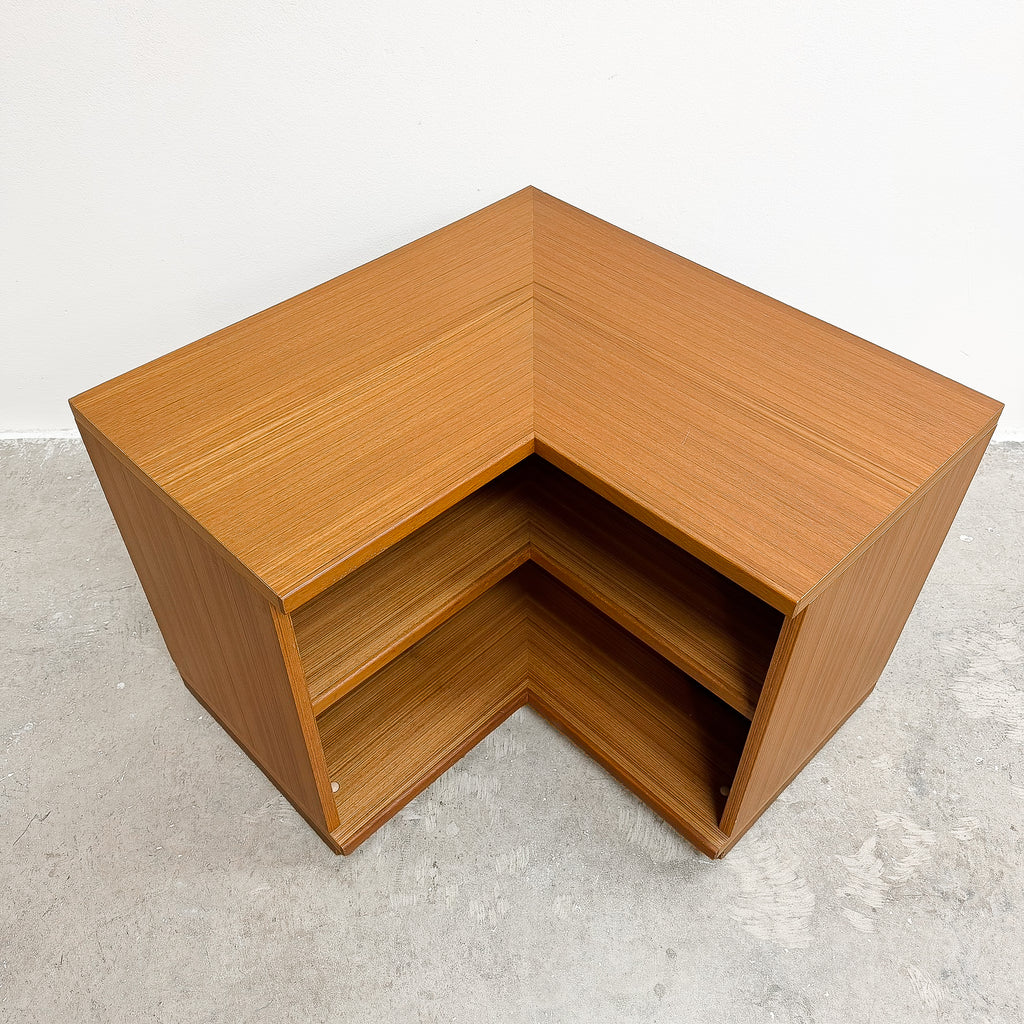 Mid Century Parker Corner Lowline Shelves
