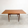 Mid Century Parker Extension Dining Table Square Restored