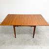 Mid Century Parker Extension Dining Table Square Restored