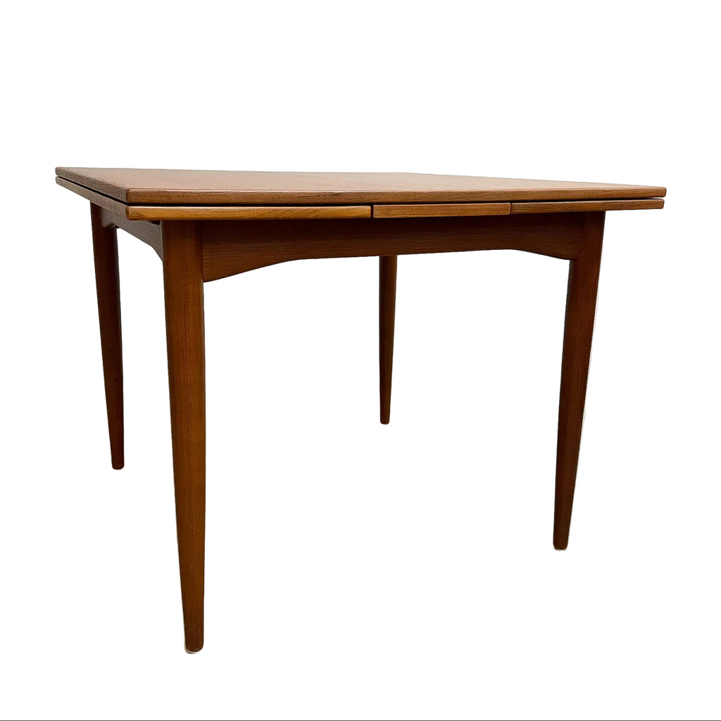 Mid Century Parker Extension Dining Table Square Restored