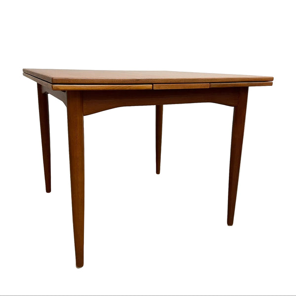 Mid Century Parker Extension Dining Table Square Restored
