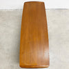 Mid Century Parker Lip End Mid Century Coffee Table With Magazine Rack
