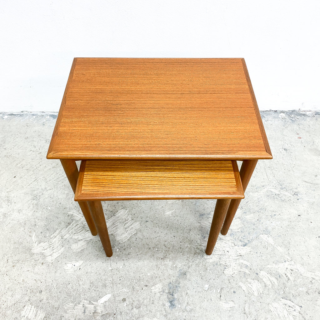 Mid Century Parker Nest Of 2 Side Tables