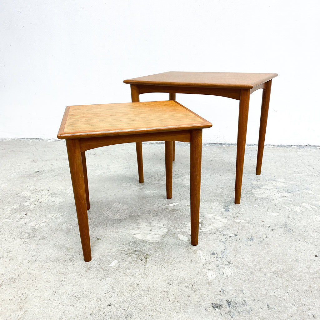 Mid Century Parker Nest Of 2 Side Tables