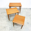 Mid Century Parker Nest Of 3 Side Tables