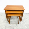 Mid Century Parker Nest Of 3 Side Tables