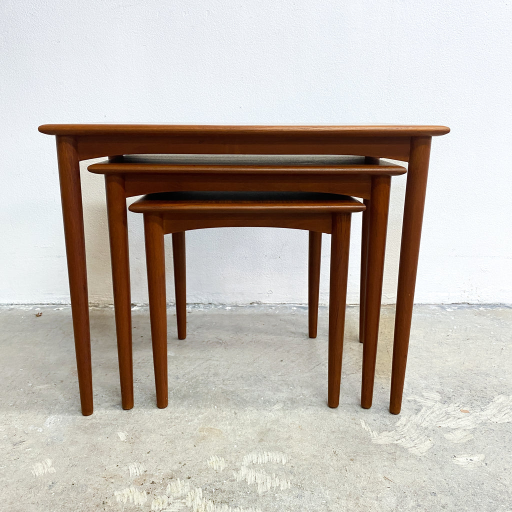 Mid Century Parker Nest Of 3 Side Tables