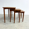 Mid Century Parker Nest Of 3 Side Tables