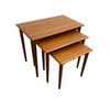 Mid Century Parker Nesting Nest Of 3 Side Tables 