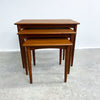 Mid Century Parker Nesting Nest Of 3 Side Tables 