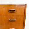 Mid Century Parker Nordic Tallboy Chest Of Drawers