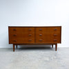 Mid Century Parker Nordic Teak Chest Of Drawers