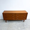 Mid Century Parker Nordic Teak Chest Of Drawers