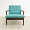 Mid Century Parker Rattan Lowback Armchair