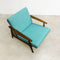 Mid Century Parker Rattan Lowback Armchair