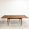 Mid Century Parker Rectangular Parker Extension Dining Table