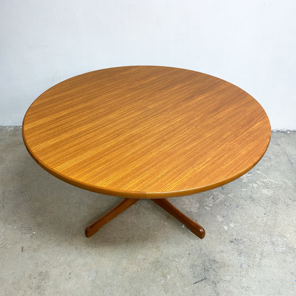 Mid Century Parker Round Dining Table - Restored