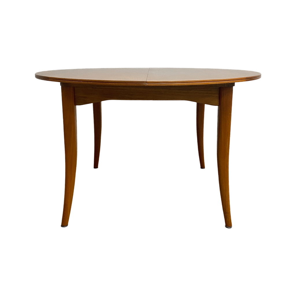 Mid Century Parker Round Extension Dining Table