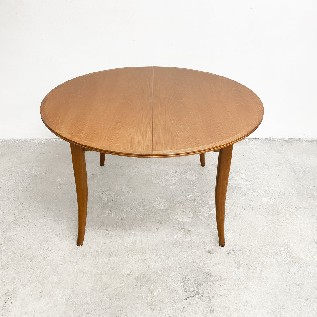 Mid Century Parker Round Extension Dining Table