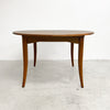 Mid Century Parker Round Extension Dining Table