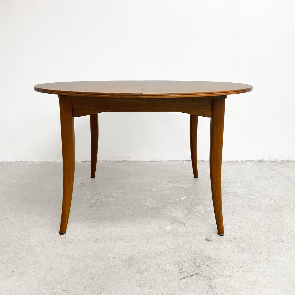 Mid Century Parker Round Extension Dining Table