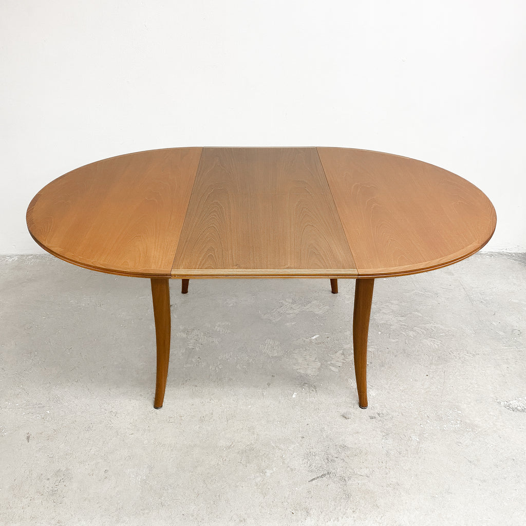 Mid Century Parker Round Extension Dining Table
