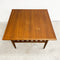 Mid Century Parker Teak Square Coffee Table With Magazine Shelf