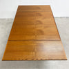 Restored Mid Century Parker Square Extension Dining Table