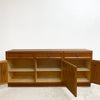 Mid Century Parker Square Handled Teak Sideboard