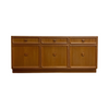 Mid Century Parker Square Handled Teak Sideboard